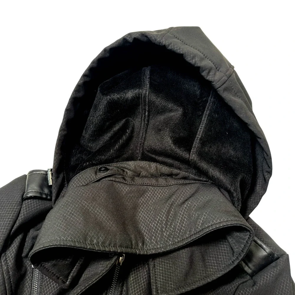 Michael Kors Woman's XS Trench Coat Belted‎ Jacket Removable Hood